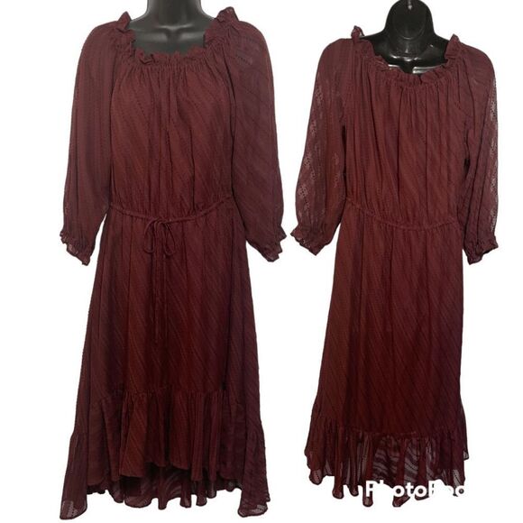 Nanette Lepore High Low Midi Dress - Picture 1 of 7